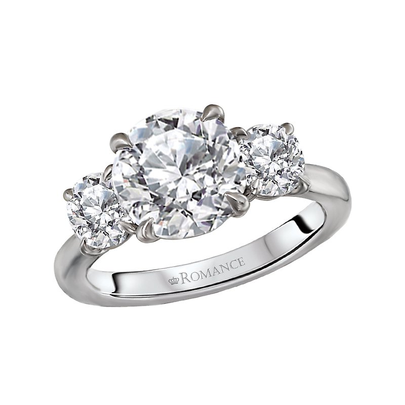 Romance Custom Semi-Mount Diamond Ring