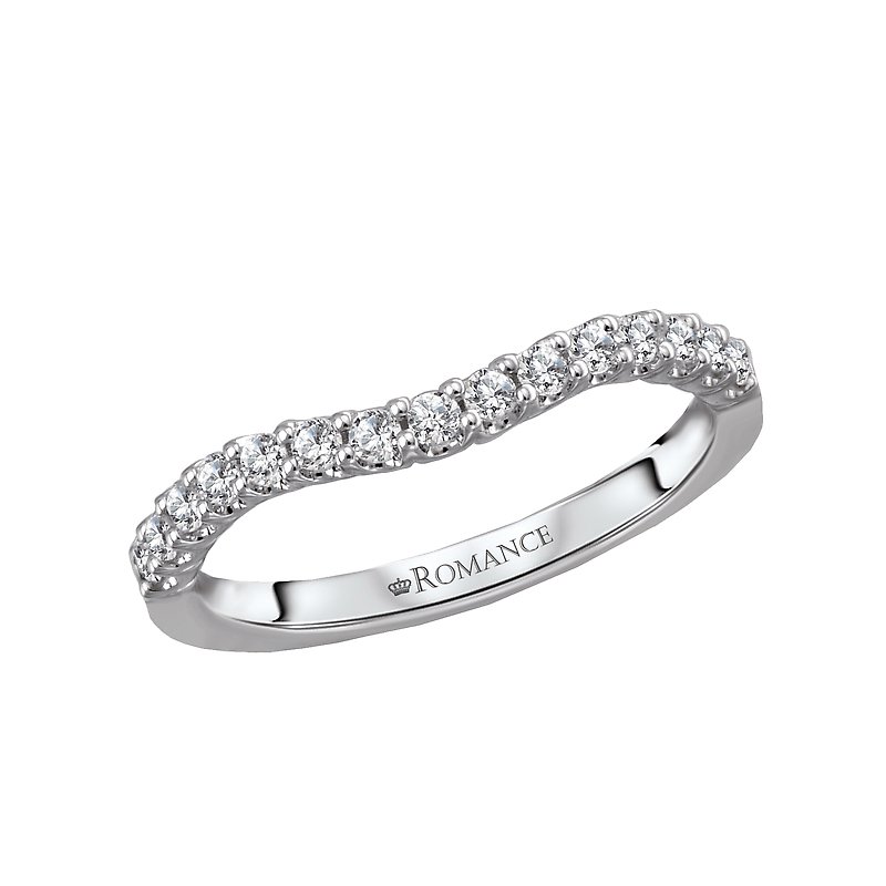 Romance Curved Wedding Band