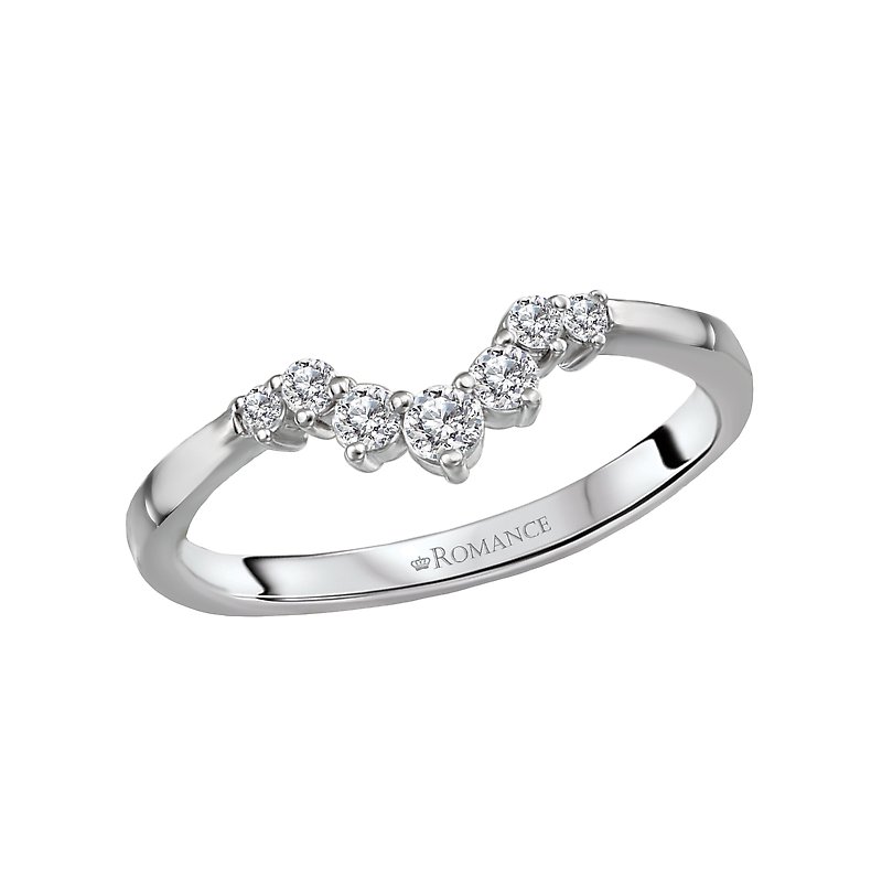 Romance Diamond Wedding Band