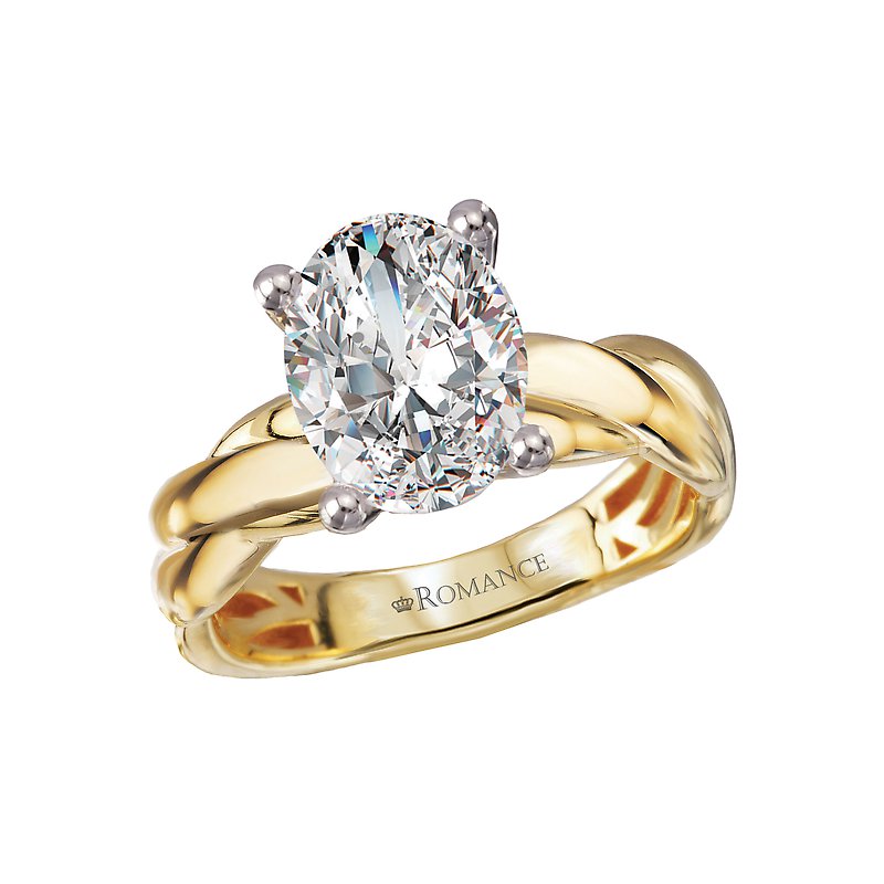 Romance Solitaire Diamond Engagement Ring