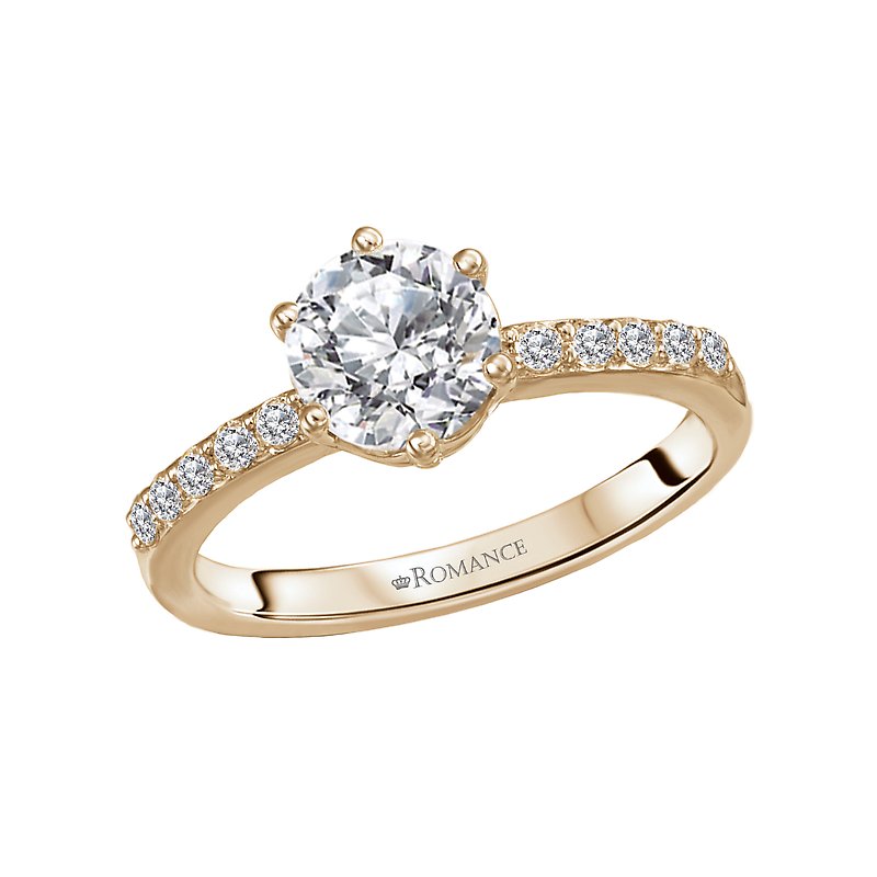 Romance Classic Semi-Mount Diamond Ring