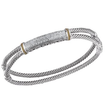 Eleganza Ladies Fashion Diamond Bangle