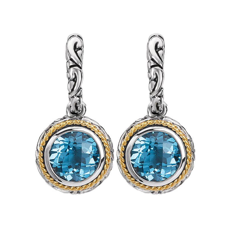 Eleganza Ladies Fashion Gemstone Earrings