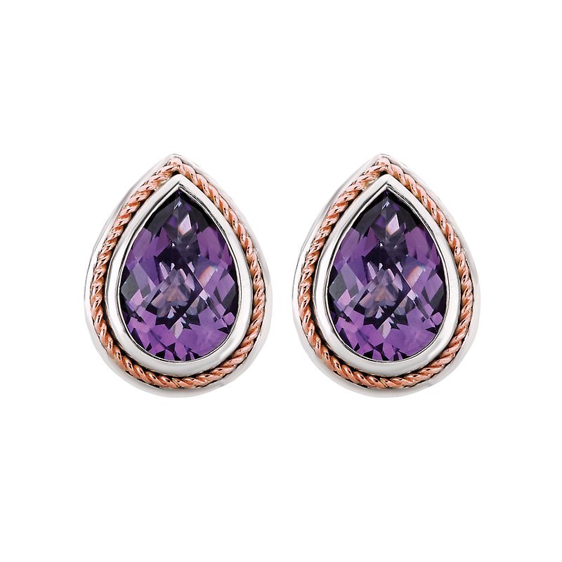Eleganza Ladies Fashion Gemstone Earrings