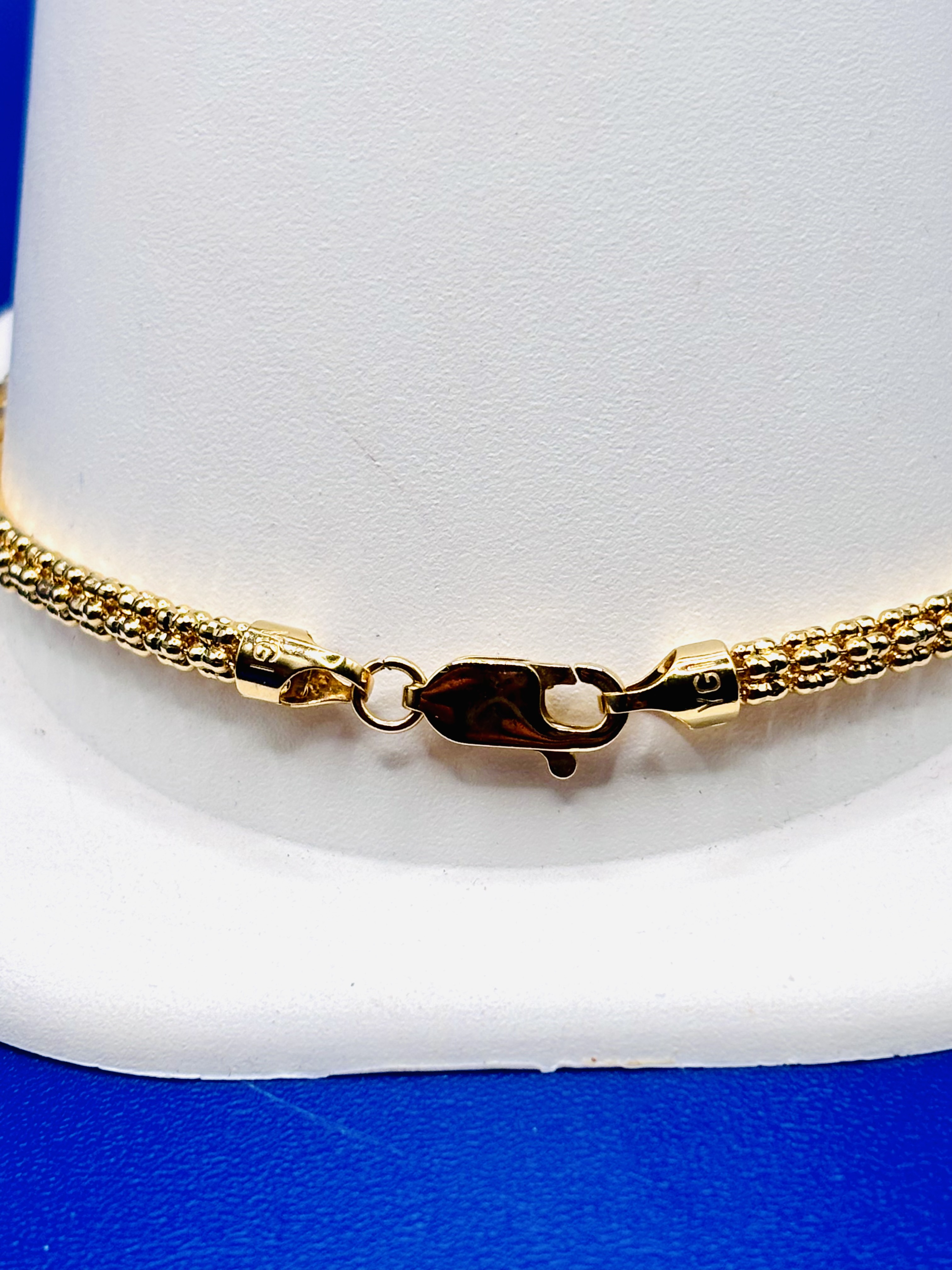 14kt Yellow Gold 4mm 8inch Travel Tennis Bracelet alternate view