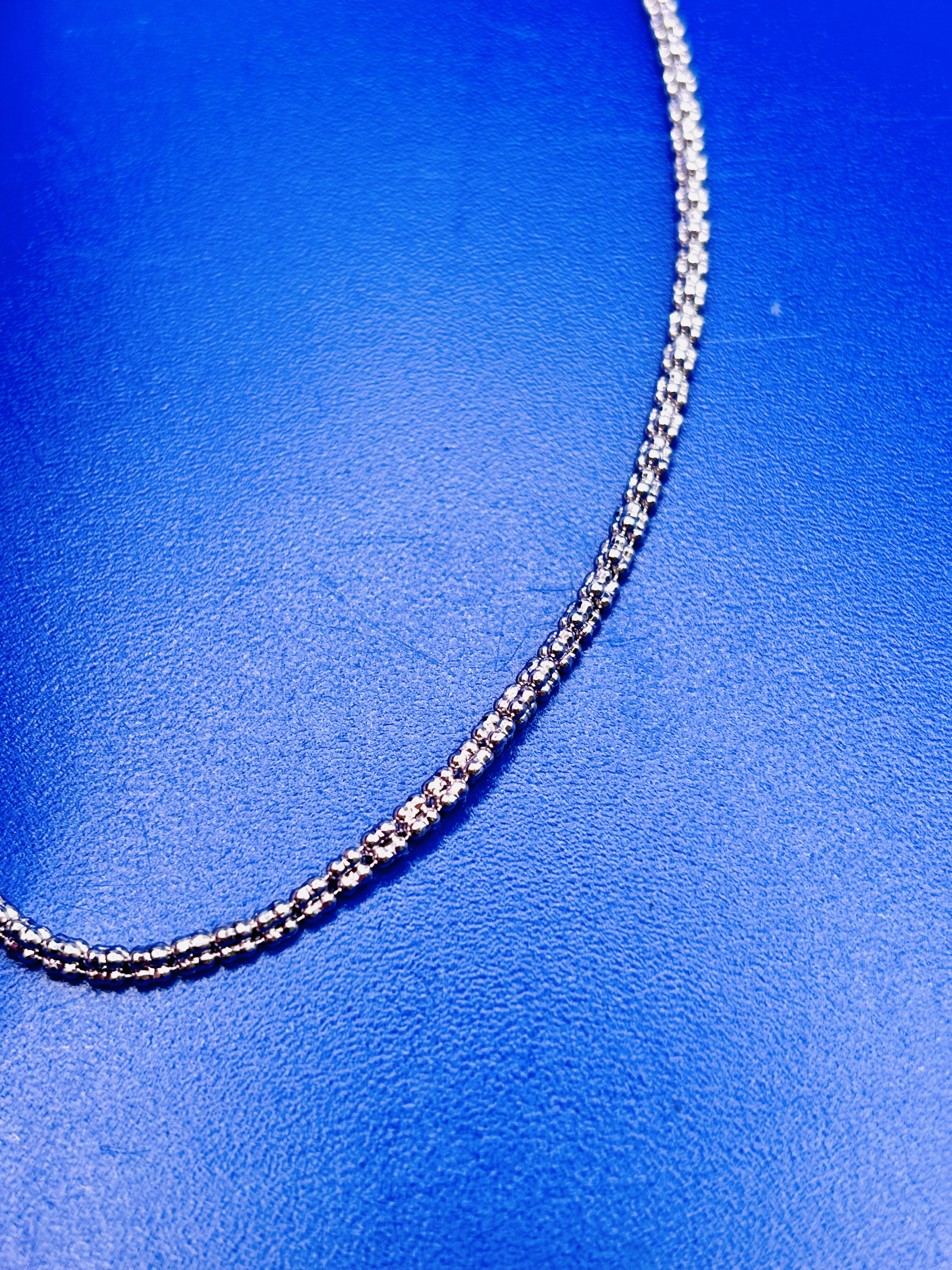 14kt White Gold 2.5mm Travel Tennis Necklace alternate view